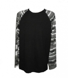 Triko Dlouhý rukáv Camouflage Velikost  3XL