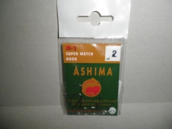 Ashima M-2 Super Match Hook s Lopatkou Velikost 4