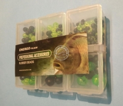 Energoteam gumové kuličky a plastové mix box od 3 mm-8 mm