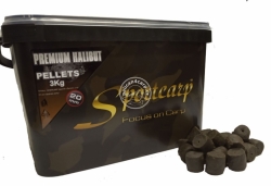 Sportcarp pelety Premium Halibut 3kg 20mm