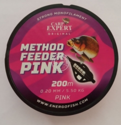 Carp expert vlasec method feeder 0,20-0,25 pink 200 m