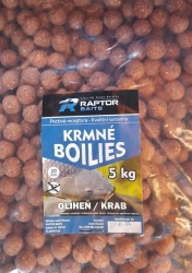 Raptor Krmné Boilies Raptor 5kg 20 mm